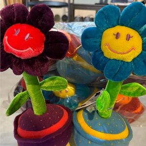 Party favor plush flowers